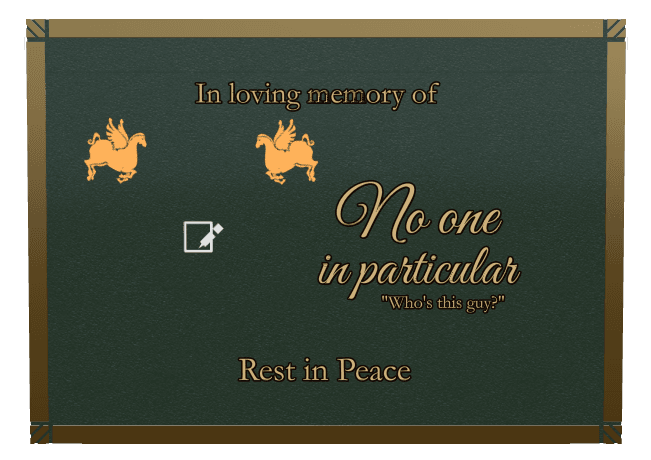 Square Bronze Plaque – Rest in Peace preview
