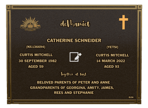 Religious Memorial memorial design preview