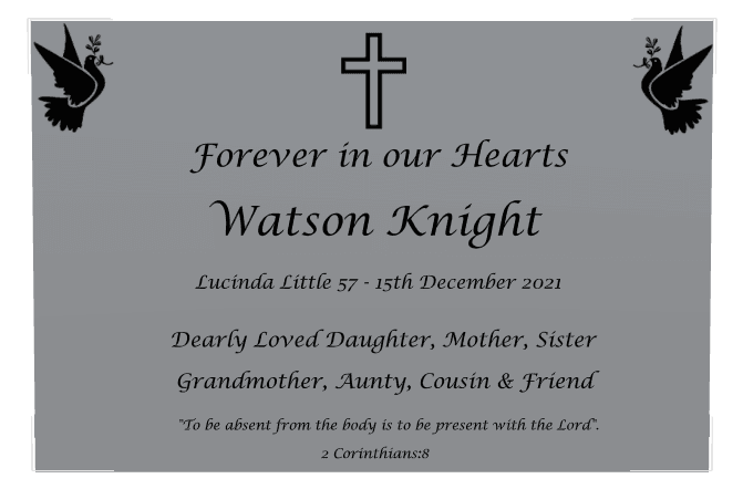 Rectangle (landscape) Stainless Steel Plaque – cross and dove preview