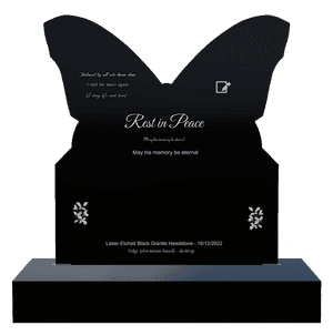 Headstone 46 - Until we Meet Again memorial design preview