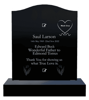 Serpentine - Loving Husband 6 memorial design preview