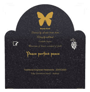 Religious Memorial memorial design preview