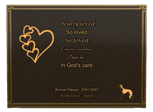 Religious Memorial memorial design preview