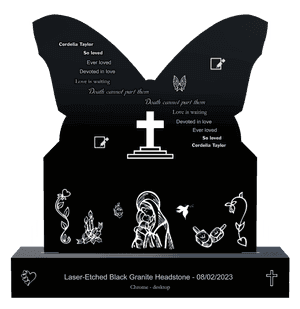 Religious Memorial memorial design preview