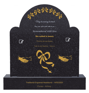 Religious Memorial memorial design preview