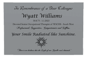 Rectangle Landscape Sun memorial design preview