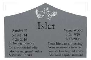 Curved Peak - Your Life Was a Blessing memorial design preview