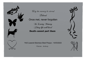 Religious Memorial memorial design preview
