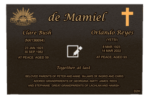 Religious Memorial memorial design preview