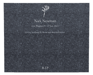 Husband Memorial Traditional Plaque preview