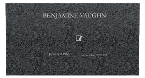 Rectangle Landscape Religious 3 memorial design preview