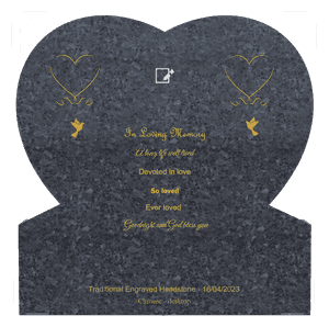 Headstone 27 in Loving Memory 16 memorial design preview