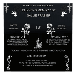 Biblical Memorial memorial design preview