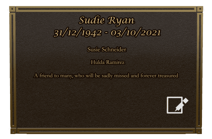 Bronze Plaque Bronze Plaque – Devoted Wife preview