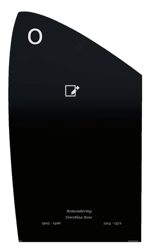 Headstone 8 - Commemorative memorial design preview
