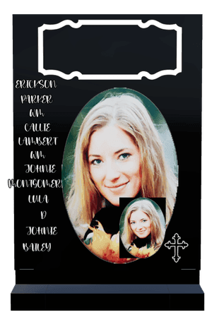 Square - Cross 4 memorial design preview