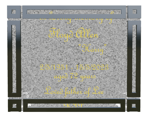 Full-colour Plaque Full Color Plaque – In Loving Memory preview
