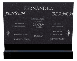 Rectangle Landscape Loving Husband 15 memorial design preview