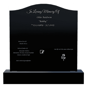 In Loving Memory Of memorial design preview
