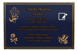 Mother Memorial memorial design preview