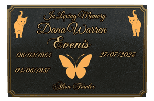 Rectangle Landscape in Loving Memory 57 memorial design preview