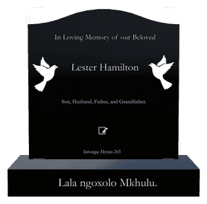 Serpentine - In Loving Memory 38 memorial design preview