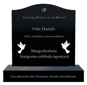 Serpentine - In Loving Memory 94 memorial design preview