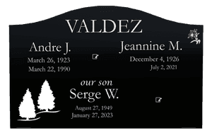 Serpentine - Flower 6 memorial design preview