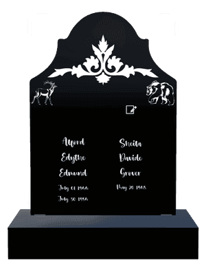 Headstone 31 - Bird memorial design preview