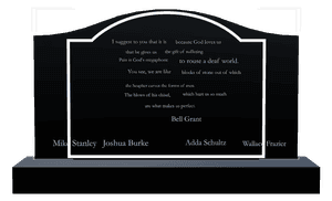 Serpentine - Religious 3 memorial design preview