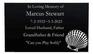 Rectangle Landscape in Loving Memory 27 memorial design preview