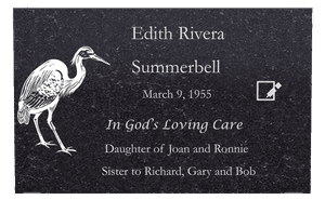 Square - Bird 3 memorial design preview