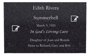 Daughter Memorial Traditional Plaque preview