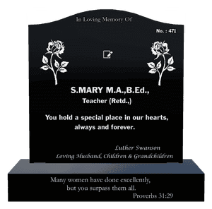 Biblical Memorial memorial design preview