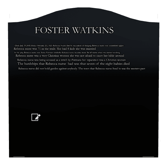Serpentine Laser-Etched Black Granite Headstone – Nurse preview