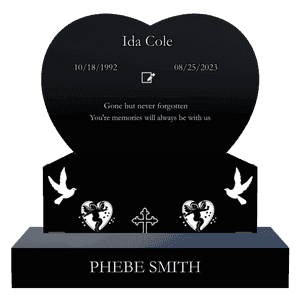 Headstone 27 in Gods Hands memorial design preview