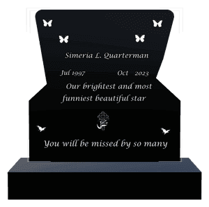 Headstone 43 - John 16 memorial design preview