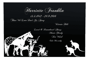 Rectangle Landscape They Walk Beside us Every Day Plaque memorial design preview