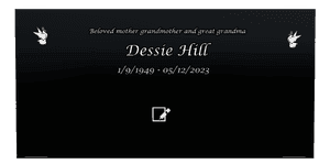 Square - Dove 3 memorial design preview