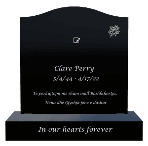 Floral Memorial memorial design preview