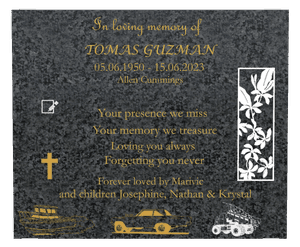 Religious Memorial memorial design preview