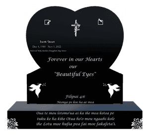 Wife Memorial memorial design preview