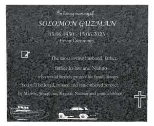 Rectangle Landscape Loving Husband 8 memorial design preview