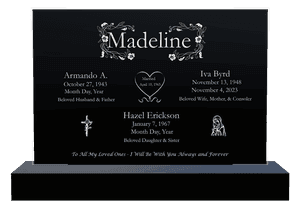 Square - Beloved Daughter 2 memorial design preview