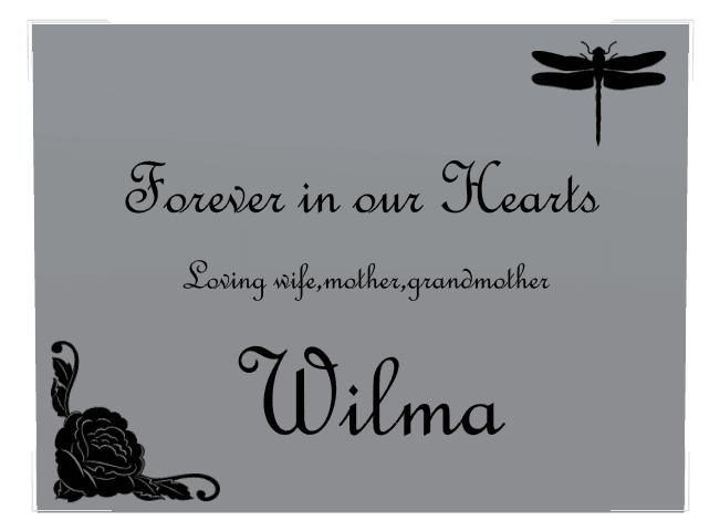 Stainless Steel Plaque Stainless Steel Plaque – Loving Wife preview