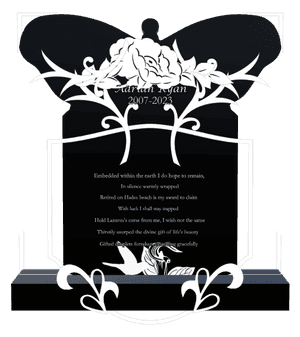 Headstone 44 - Luke memorial design preview