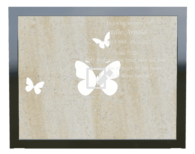 Full-colour Plaque Full Color Plaque – In Loving Memory preview