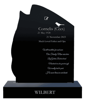 Headstone 14 - Much Loved memorial design preview