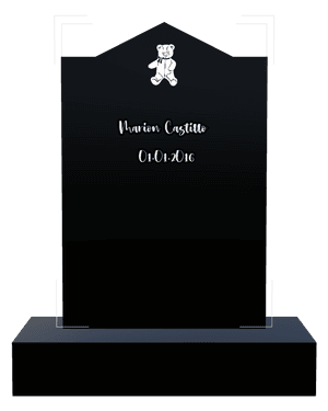 Gable - Teddy Bear memorial design preview