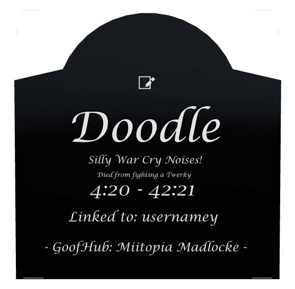 Curved Gable Laser-Etched Black Granite Headstone – Military Veteran preview